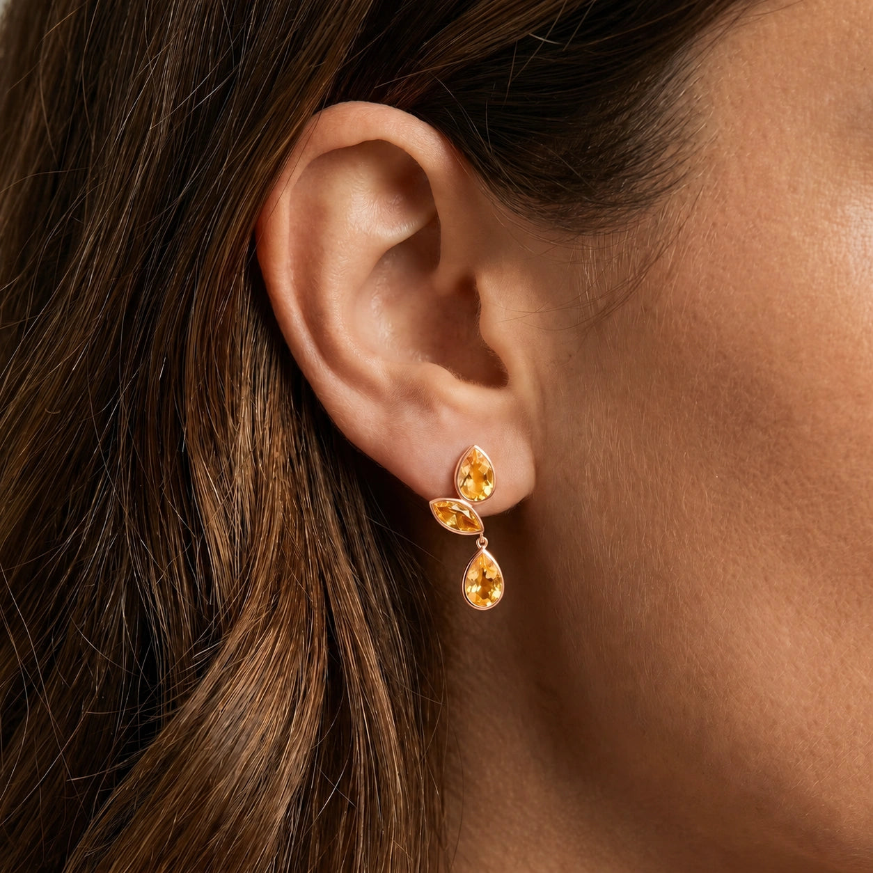 Rose Gold Citrine — Ermellina