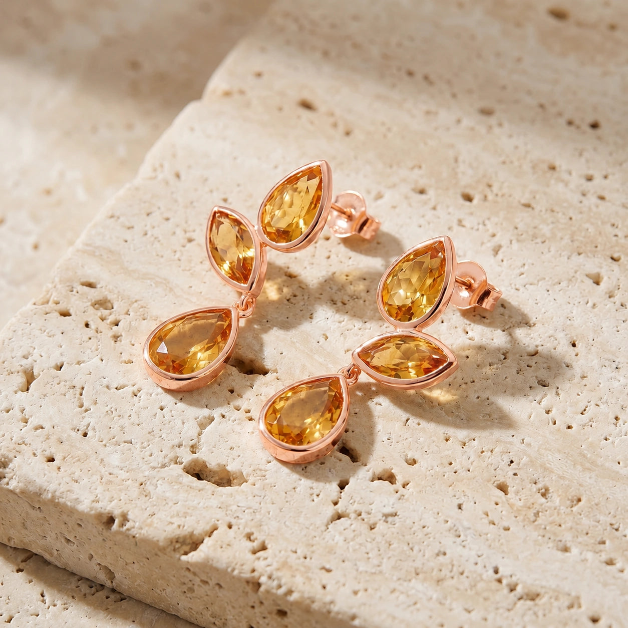 Rose Gold Citrine — Ermellina