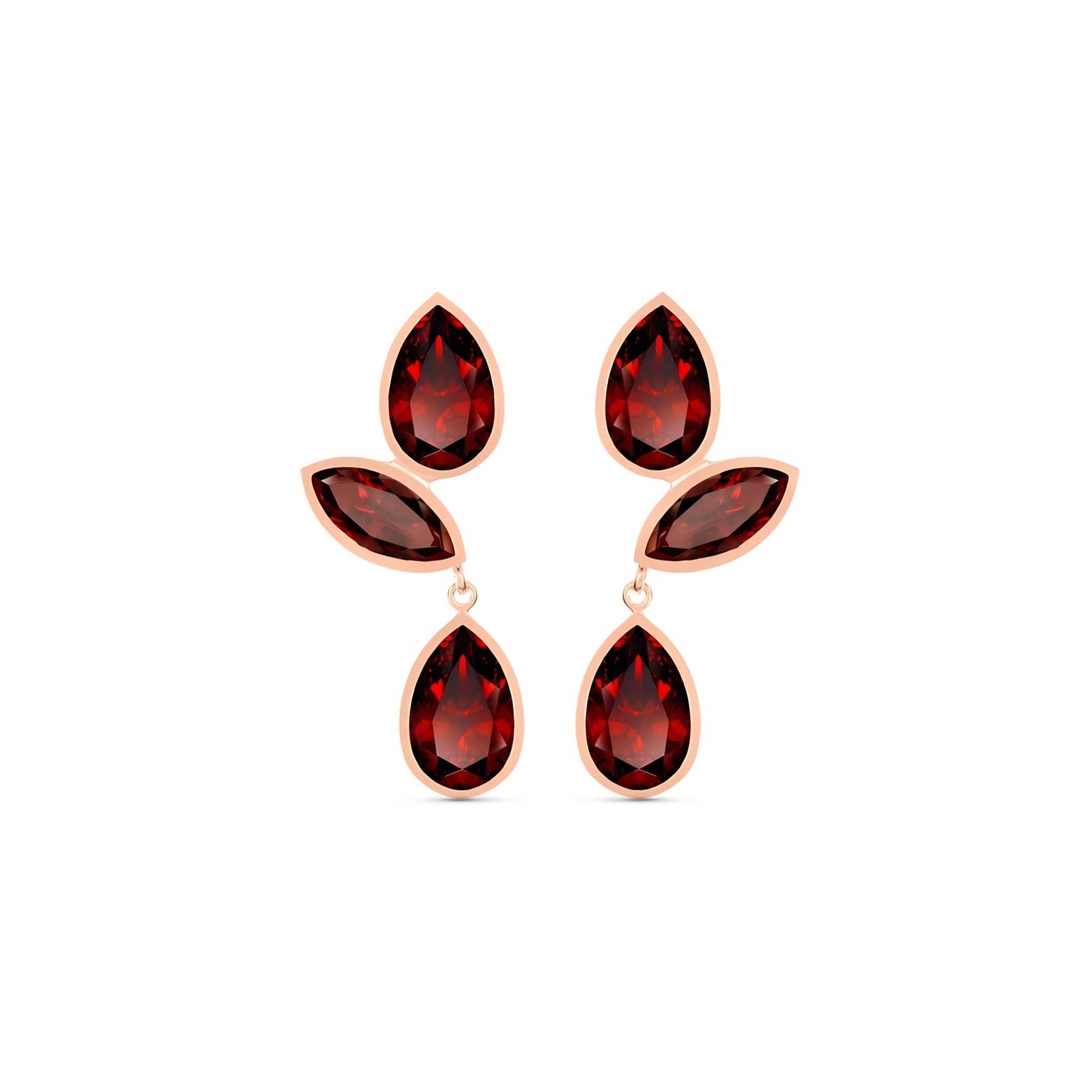 Rose Gold Garnet — Ermellina