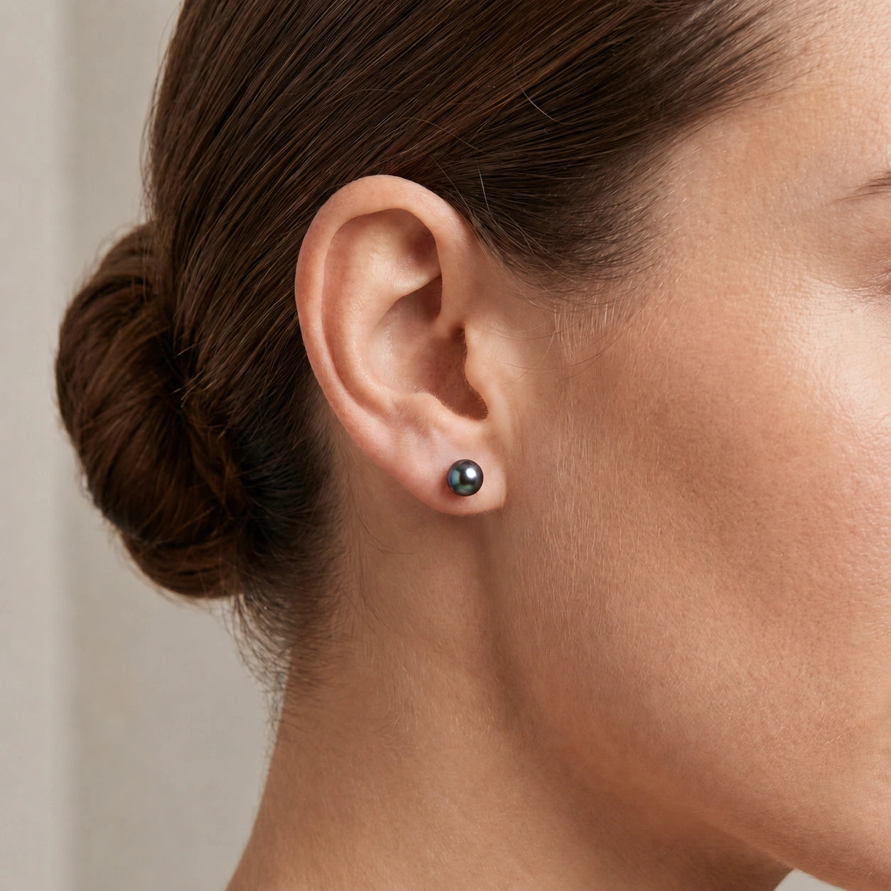 Rose Gold Heritage Earrings Pearl 10K — Ermenegilda