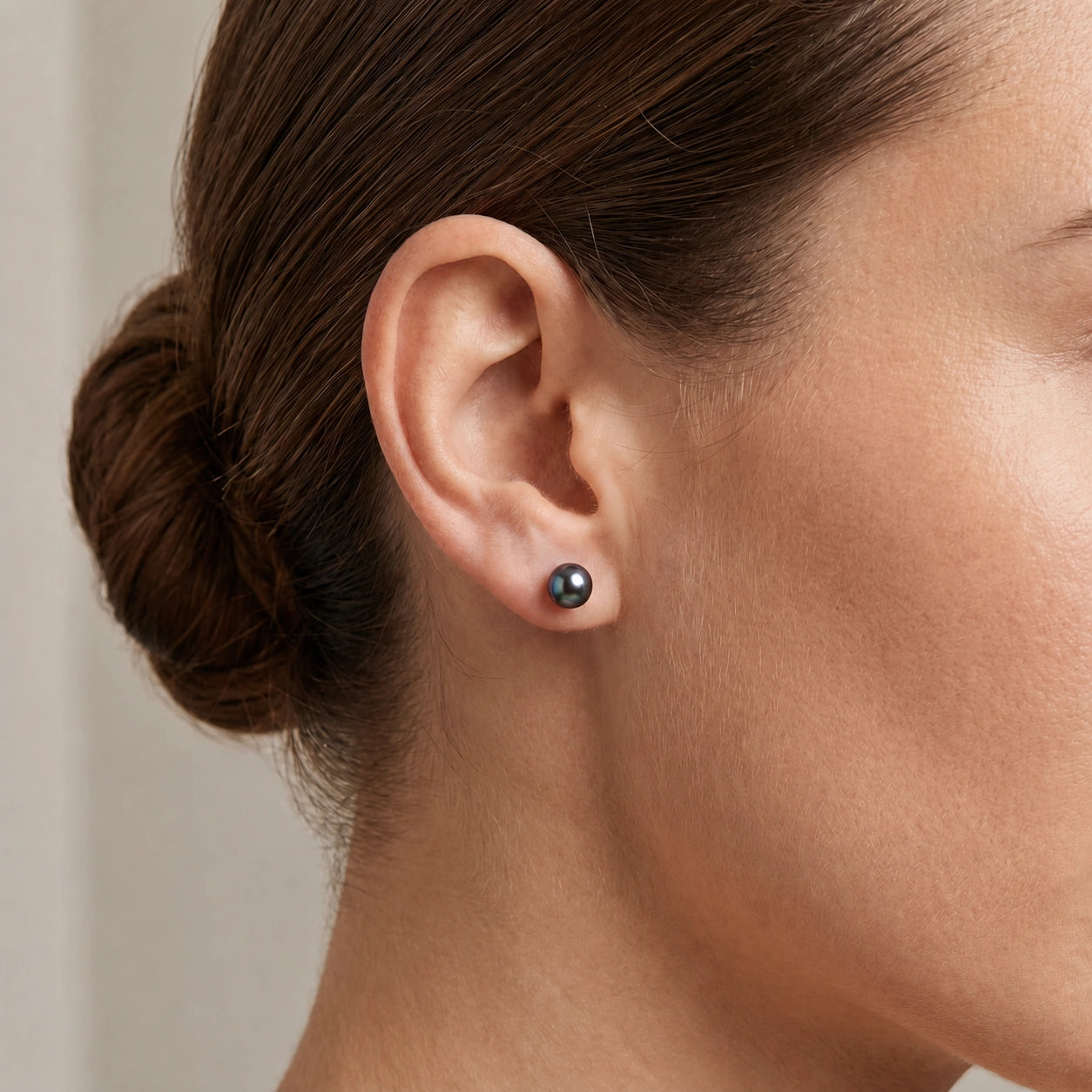 White Gold Heritage Earrings Pearl 10K — Ermenegilda