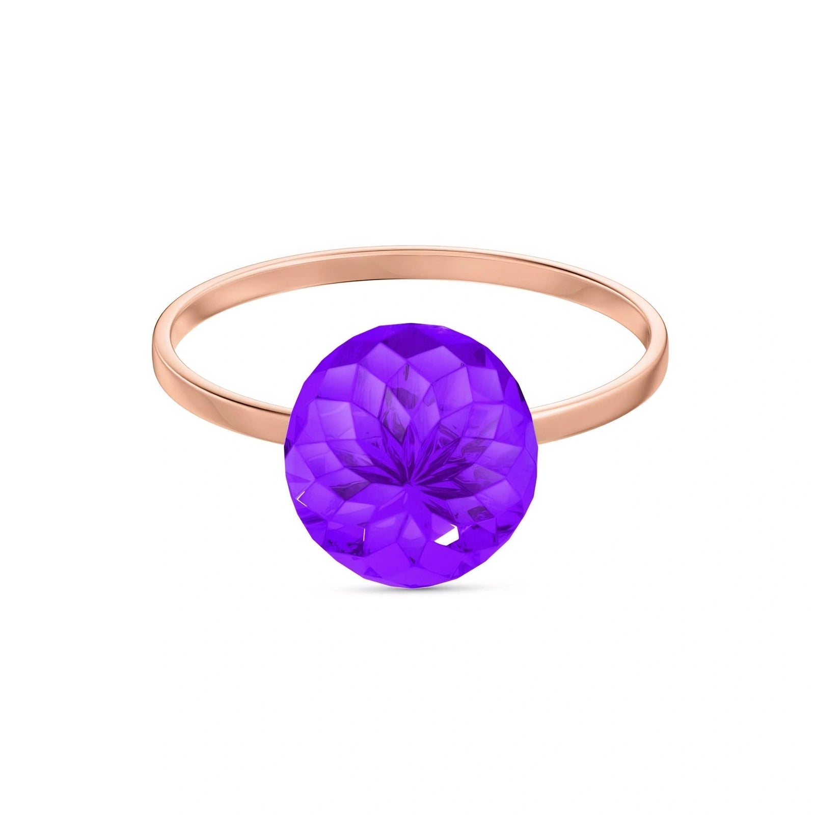 Rose Gold Amethyst — Demetra