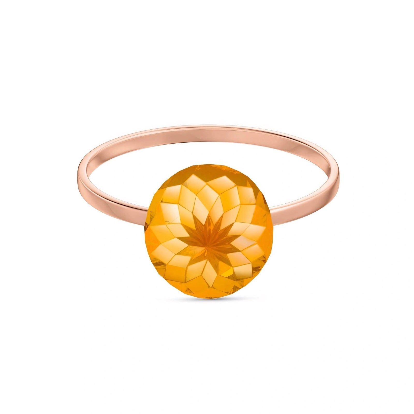 Rose Gold Citrine — Demetra