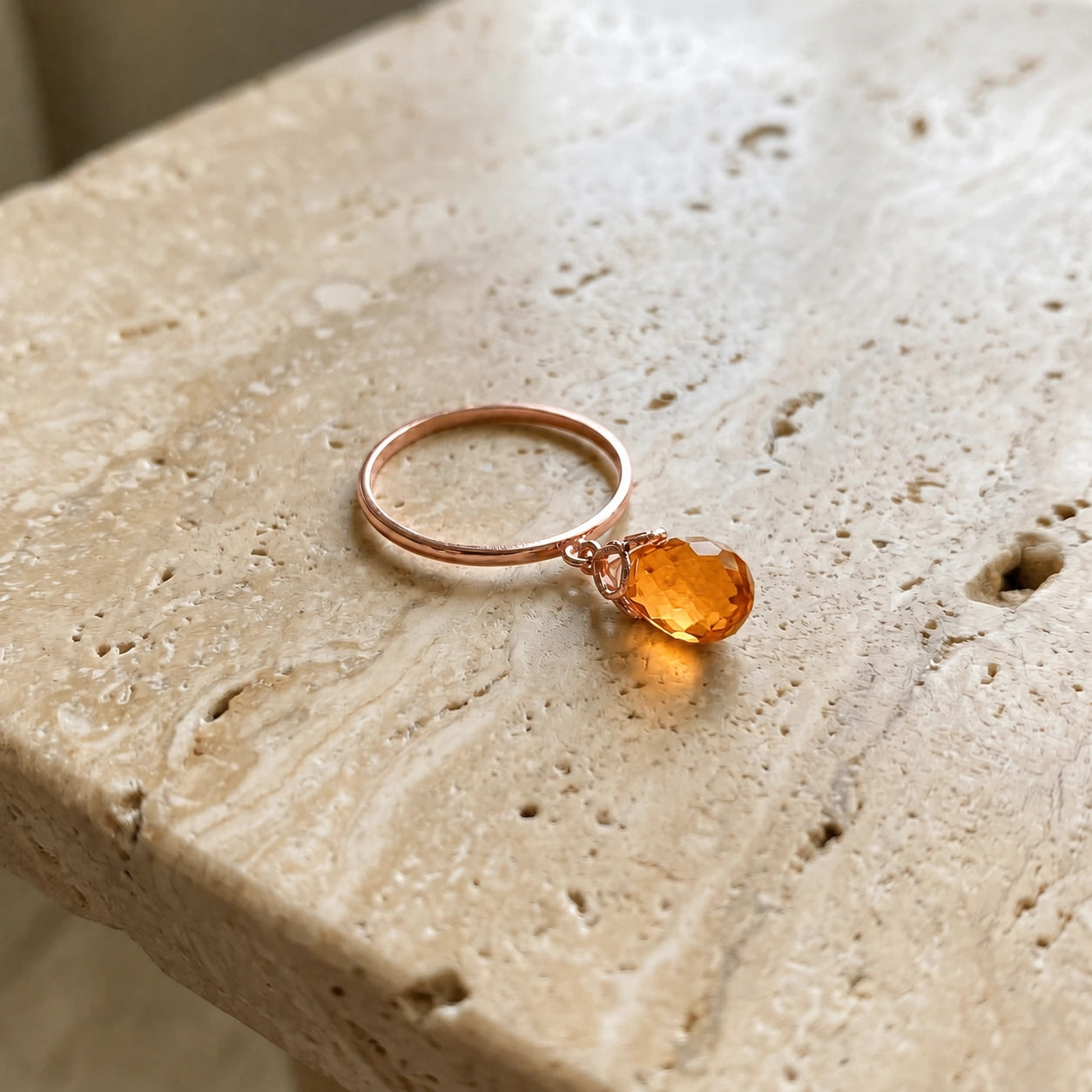 Rose Gold Citrine — Demetra