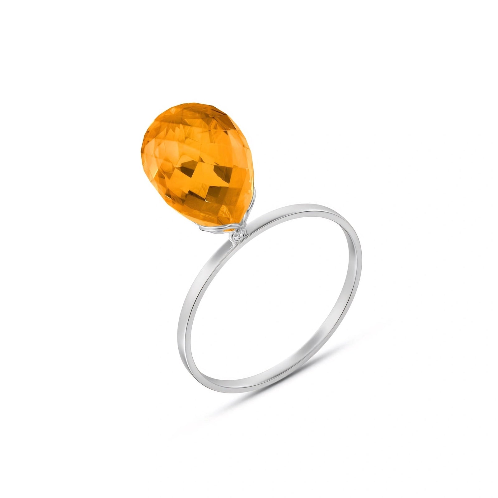 White Gold Citrine — Demetra