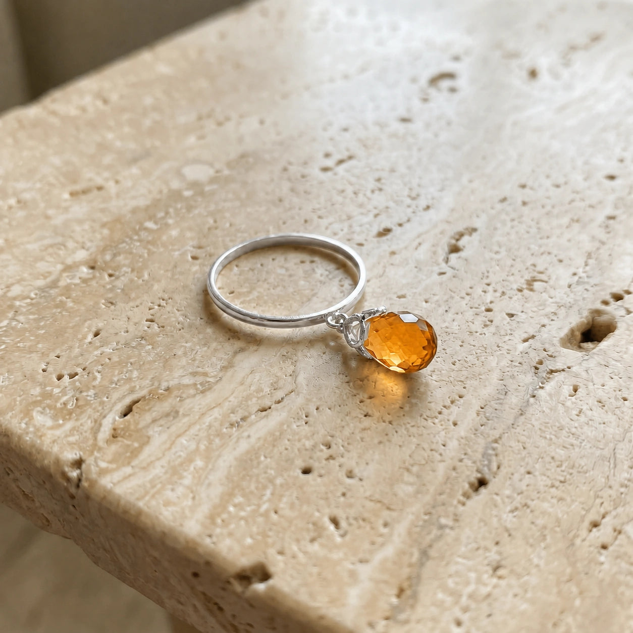 White Gold Citrine — Demetra