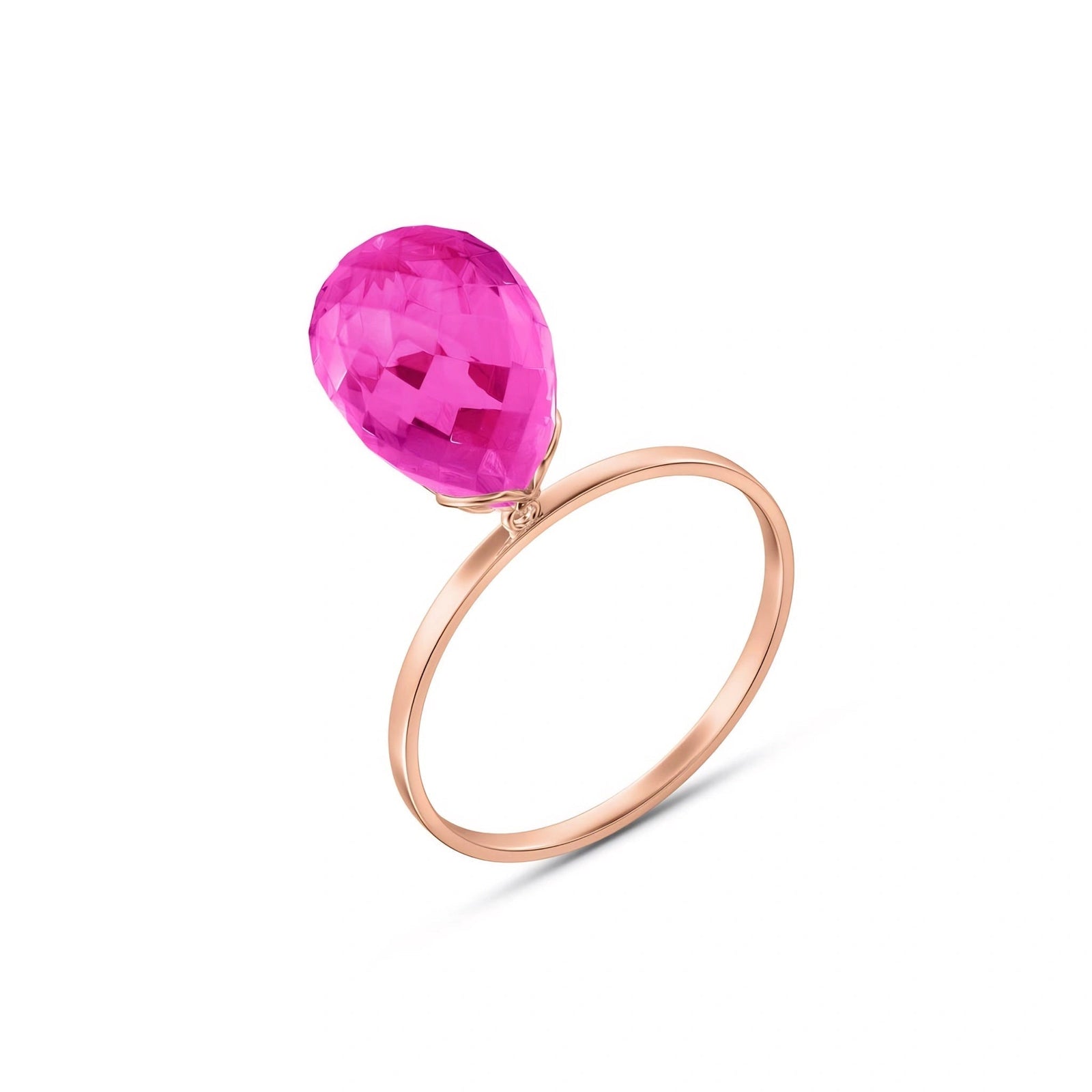 Rose Gold Pink Topaz — Demetra