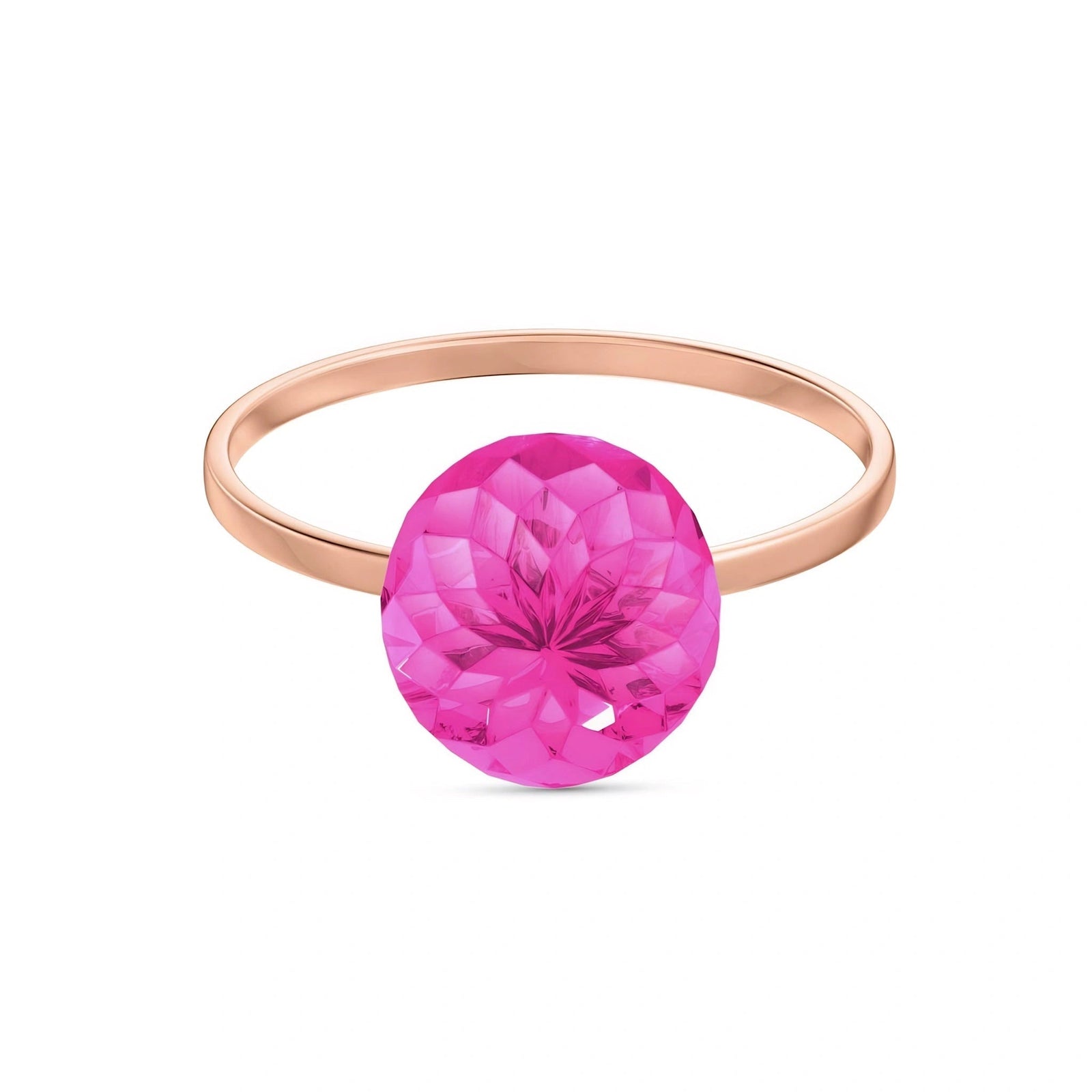 Rose Gold Pink Topaz — Demetra