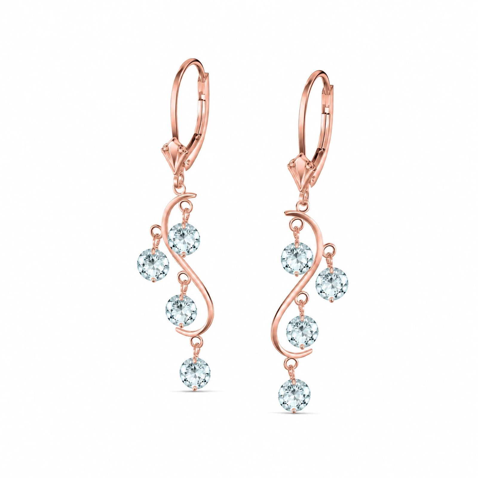 Rose Gold Aquamarine — Mariaallegra
