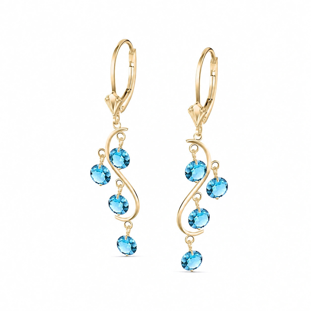 Yellow Gold Aquamarine — Mariaallegra