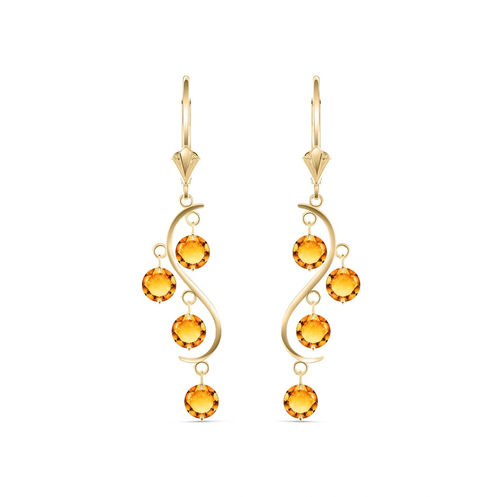Yellow Gold Citrine — Mariaallegra
