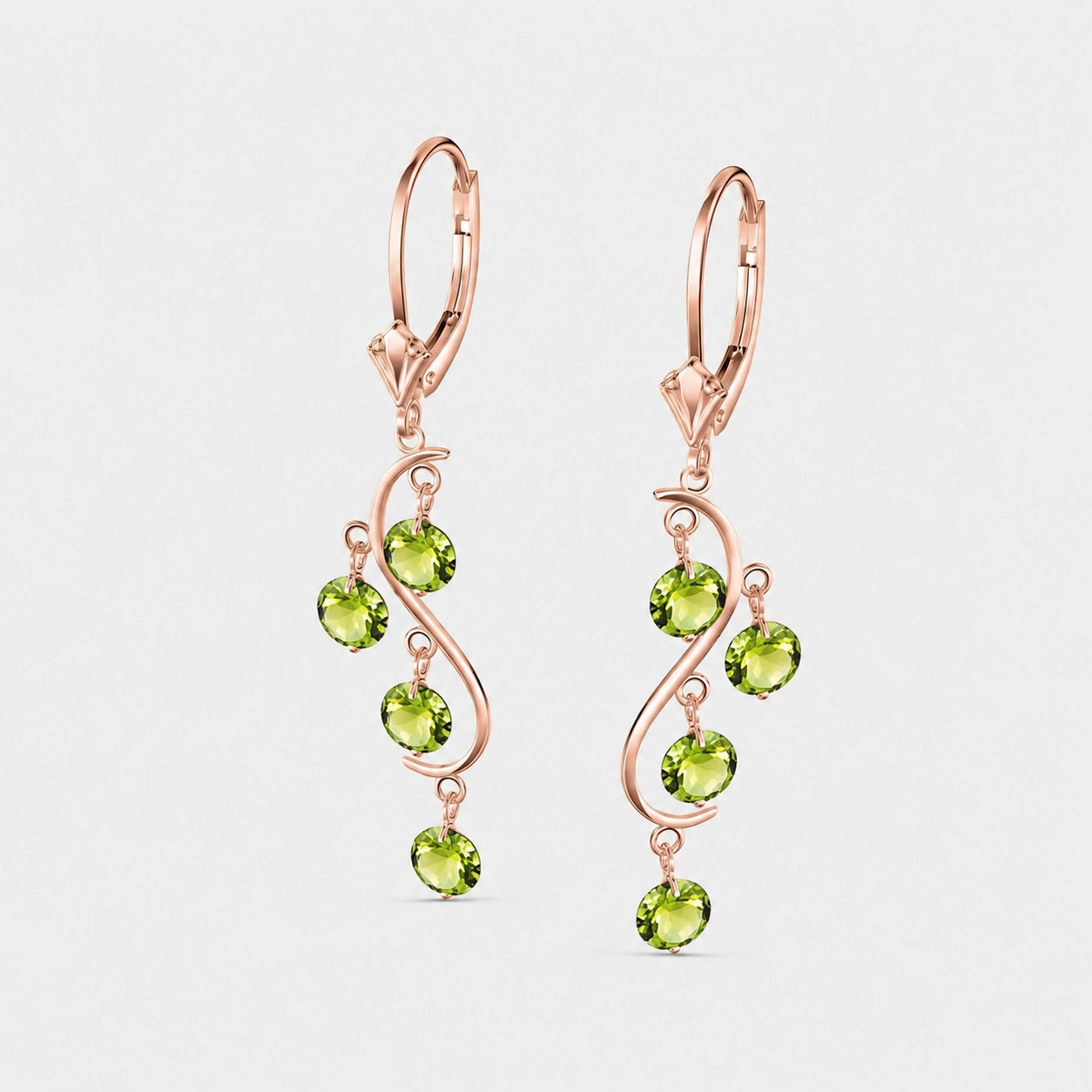 Rose Gold Peridot — Mariaallegra