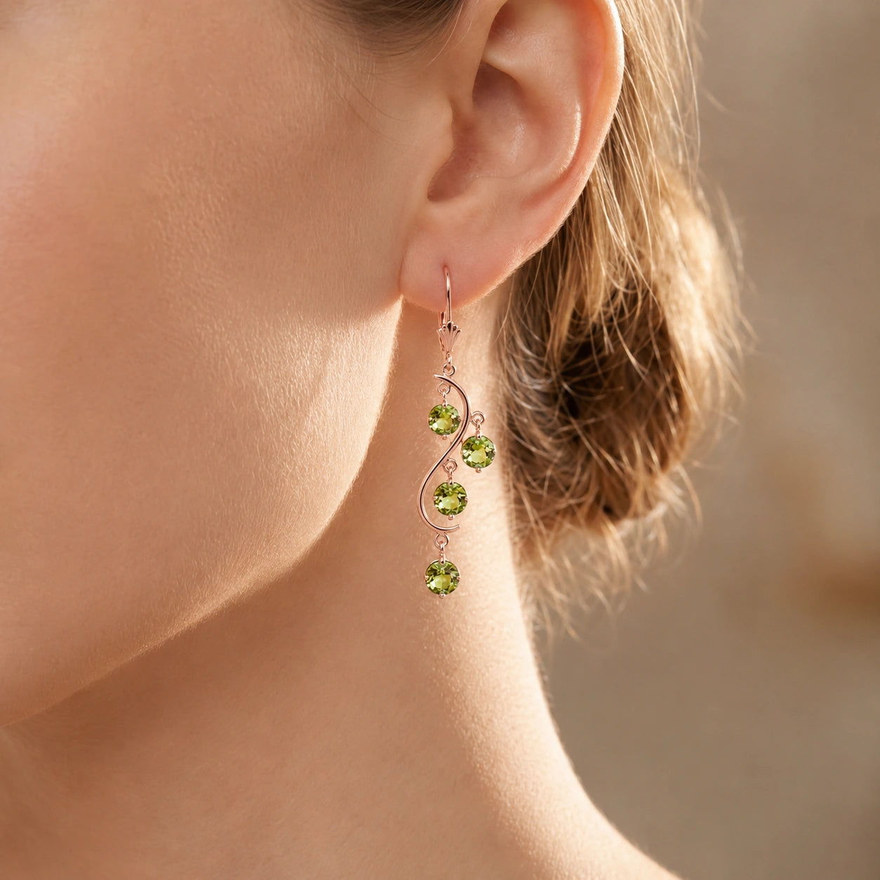 Rose Gold Peridot — Mariaallegra