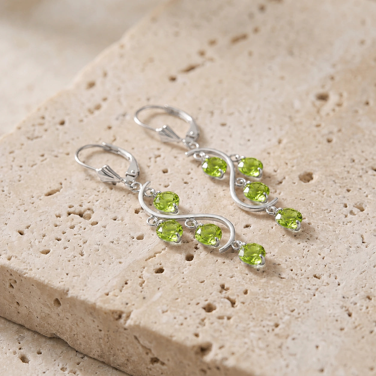 White Gold Peridot — Mariaallegra