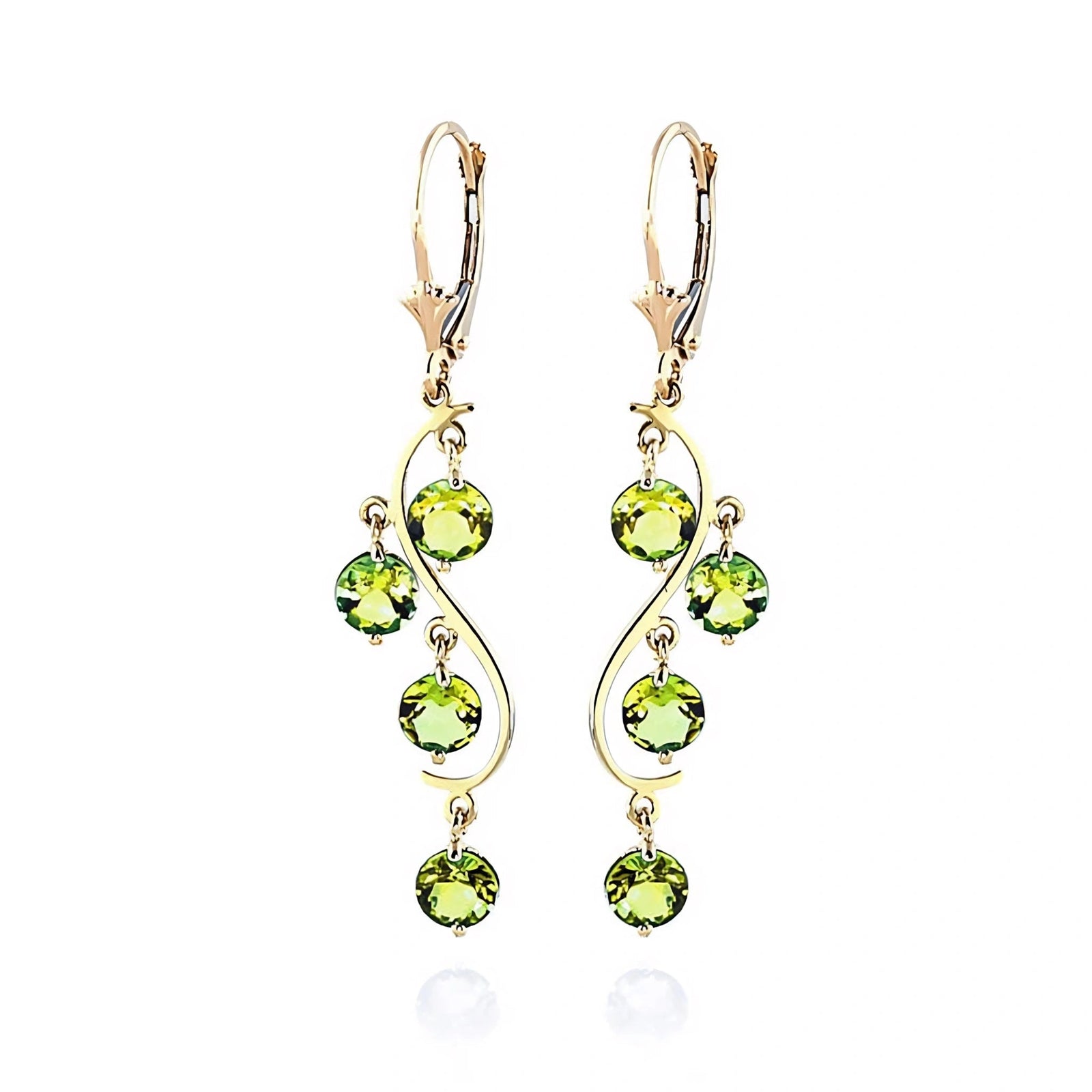 Yellow Gold Peridot — Mariaallegra