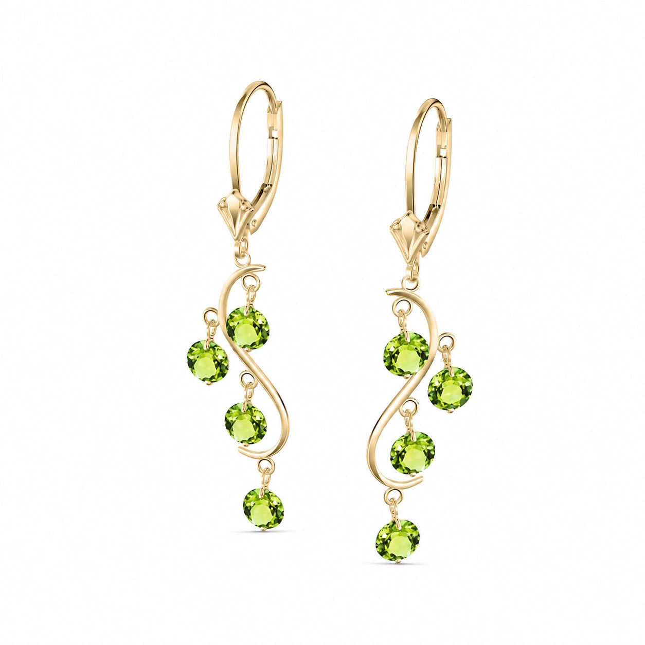 Yellow Gold Peridot — Mariaallegra