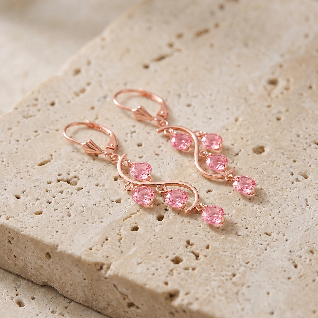 Rose Gold Pink Topaz — Mariaallegra
