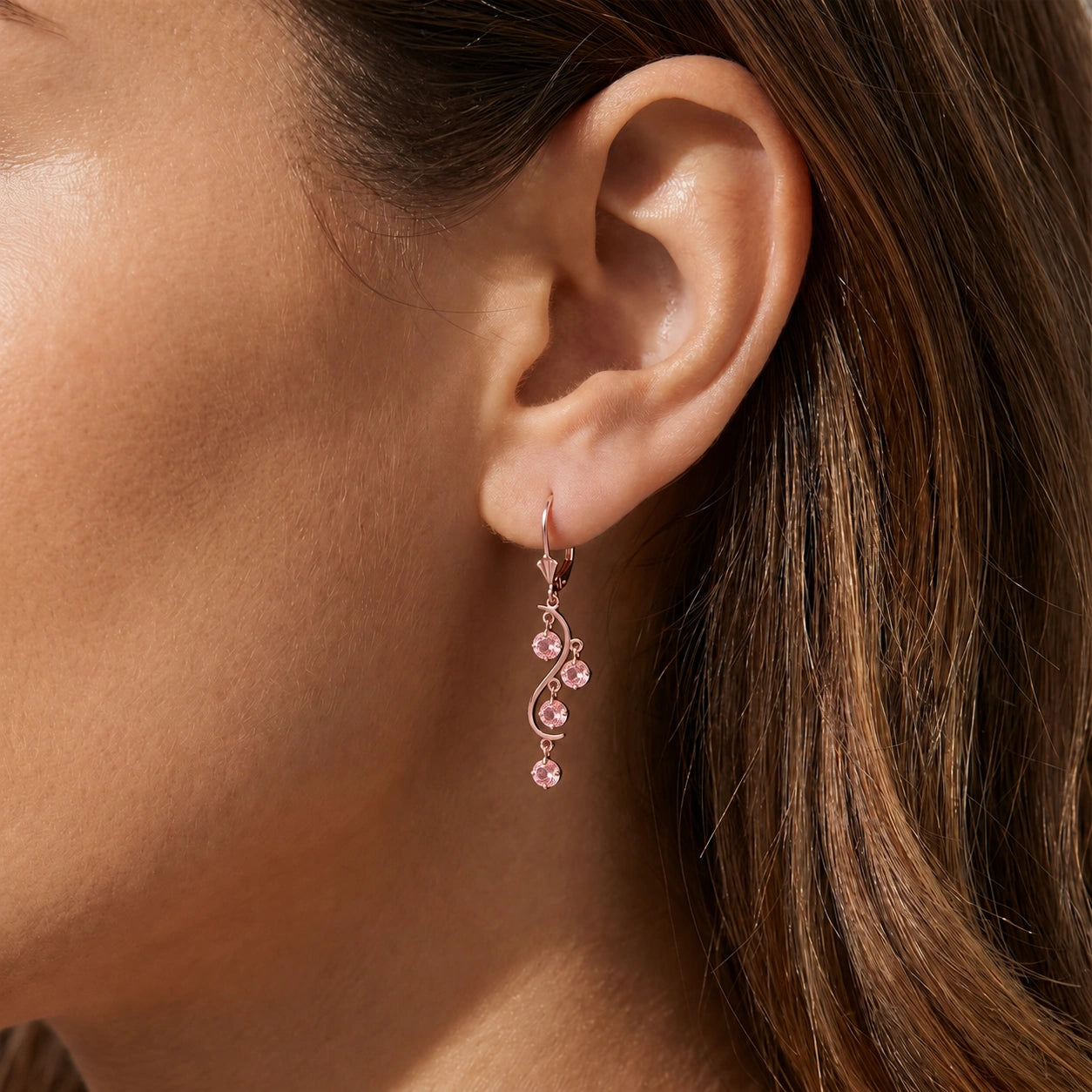 Rose Gold Pink Topaz — Mariaallegra