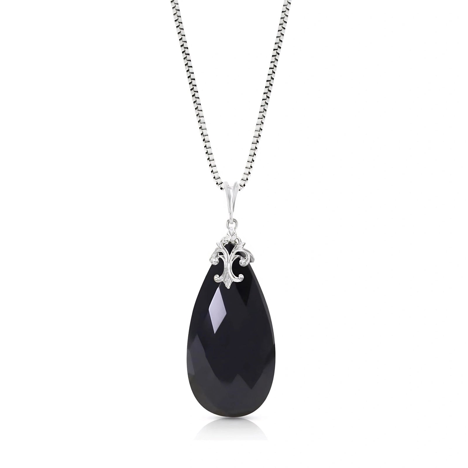 White Gold Black Onyx — Euridice