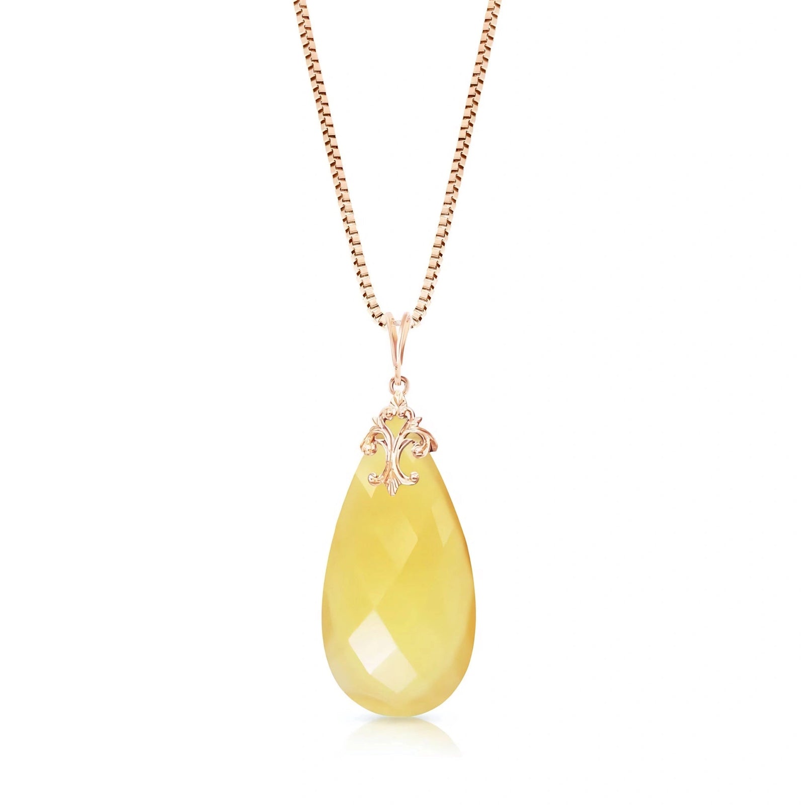 Rose Gold Yellow Onyx — Euridice