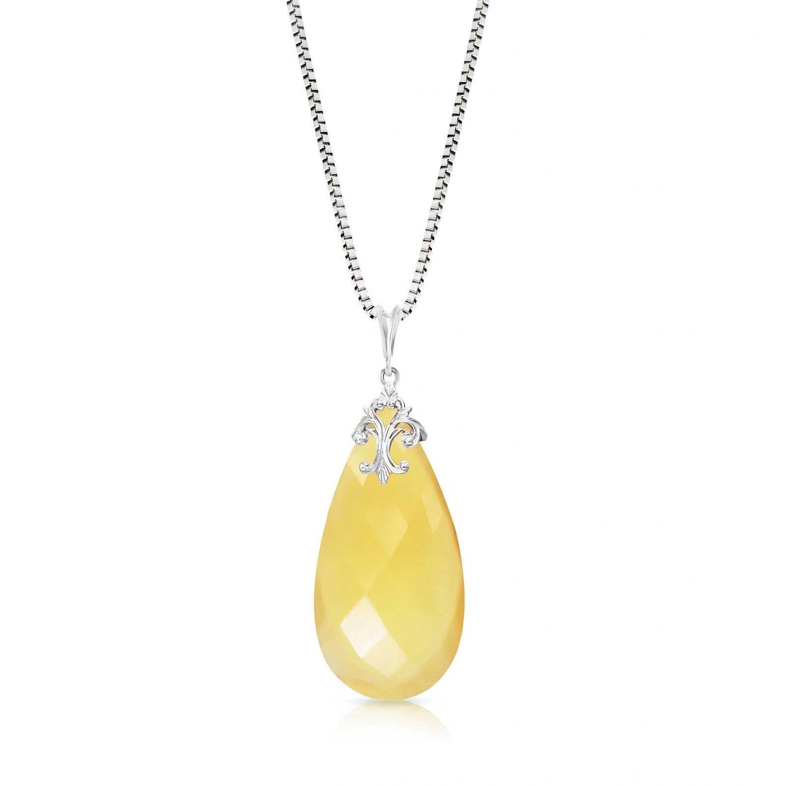 White Gold Yellow Onyx — Euridice
