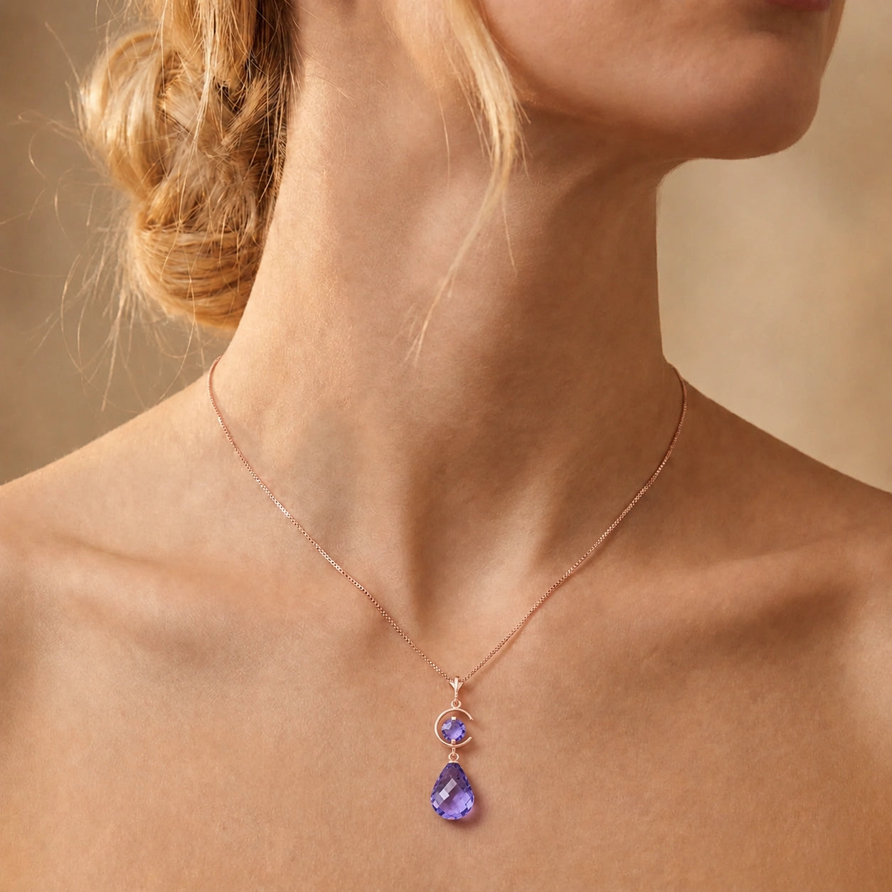 Rose Gold Amethyst — Ferdinanda