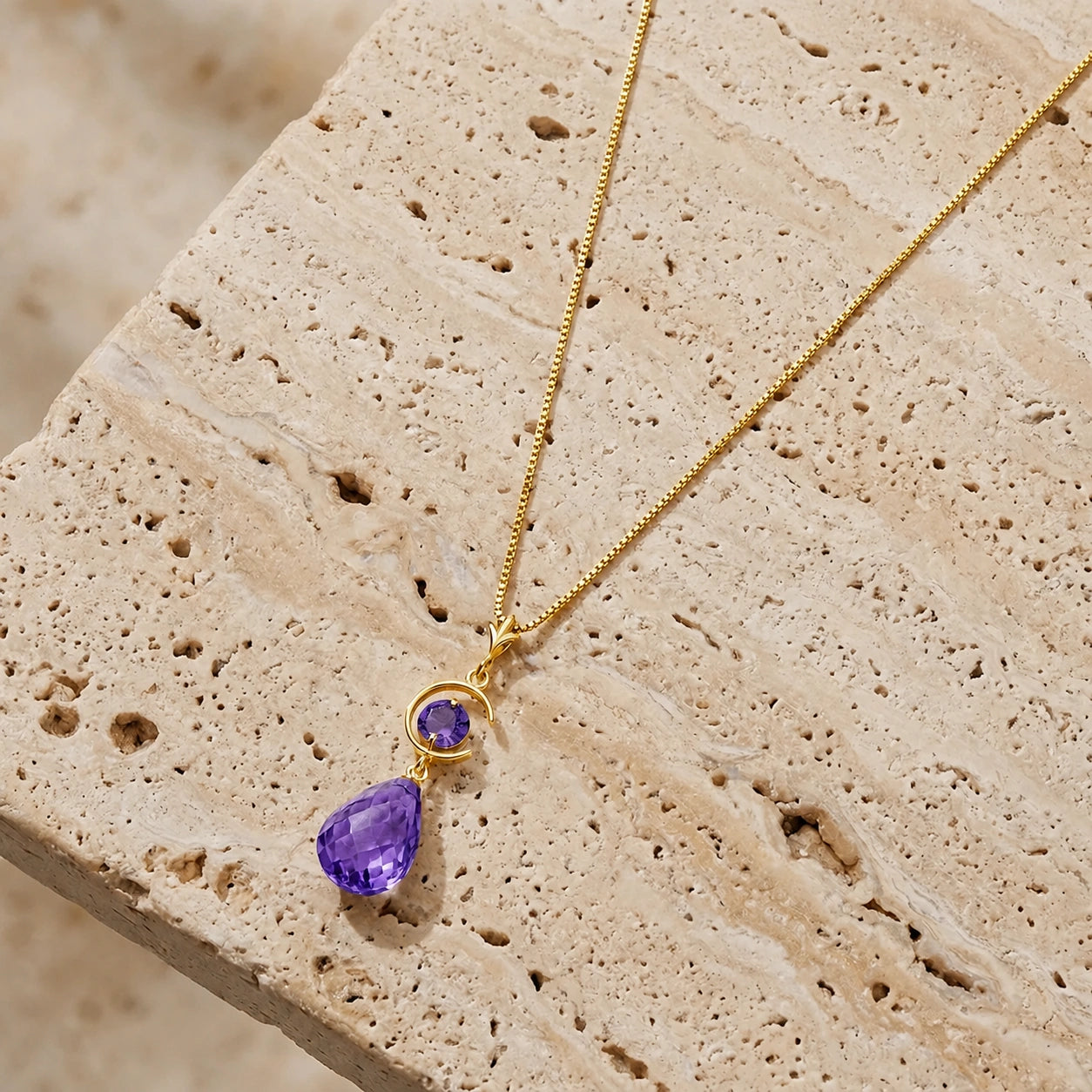 Yellow Gold Amethyst — Ferdinanda