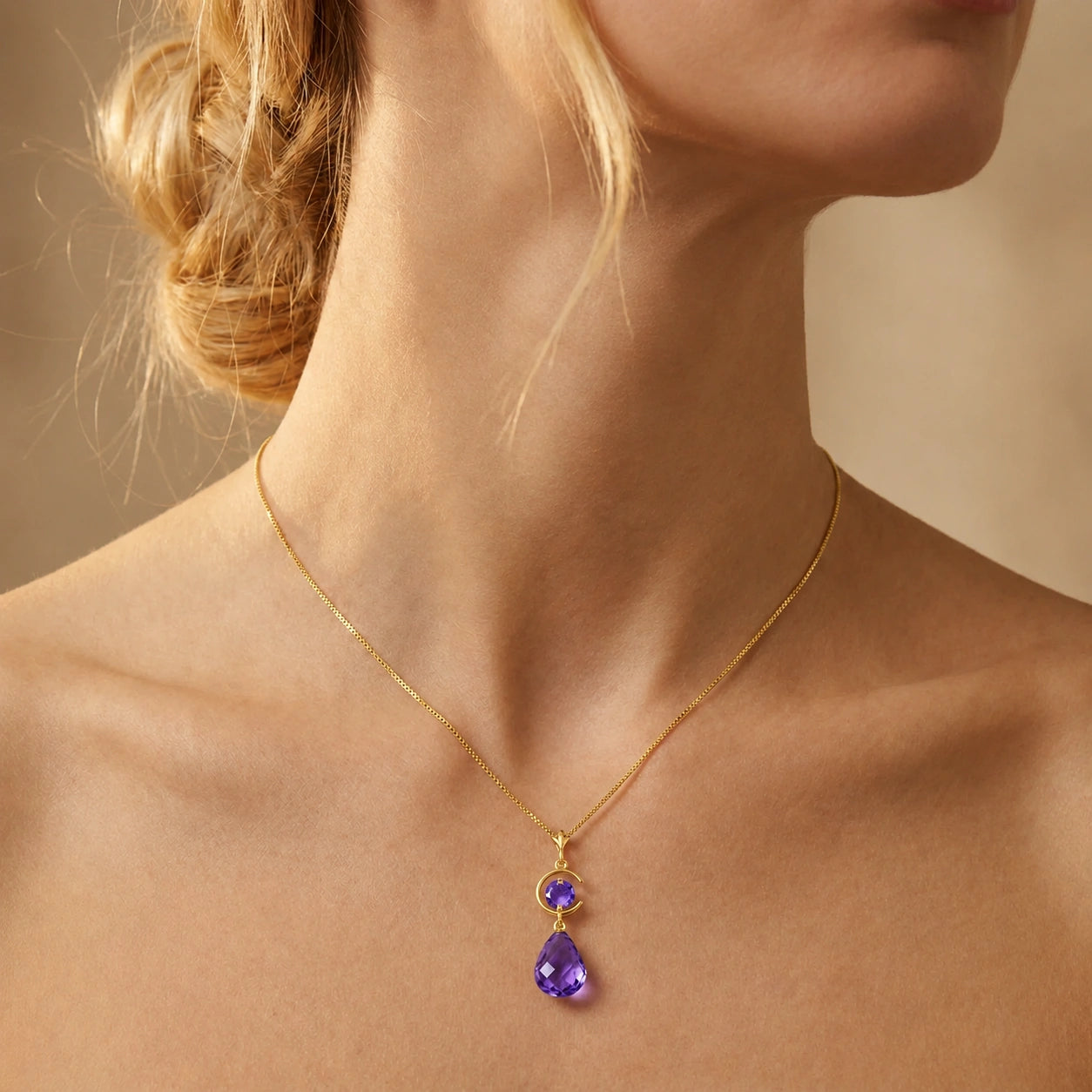Yellow Gold Amethyst — Ferdinanda