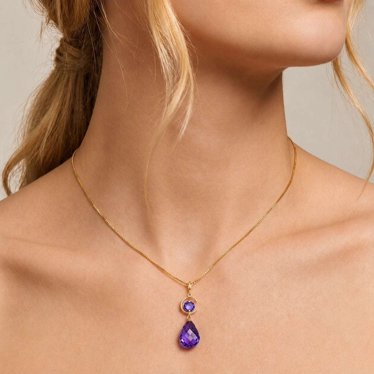 Yellow Gold Amethyst — Ferdinanda