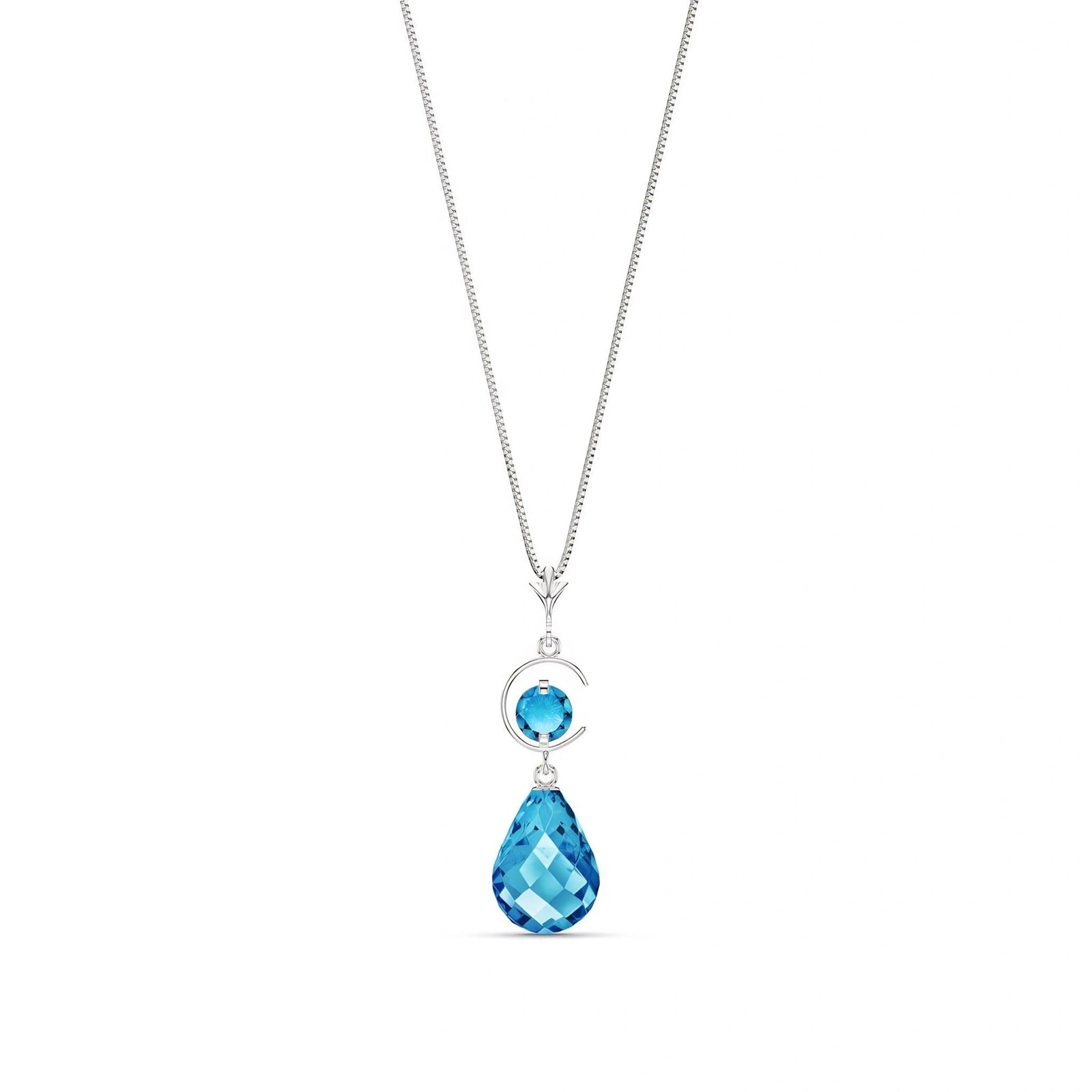 White Gold Blue Topaz — Ferdinanda