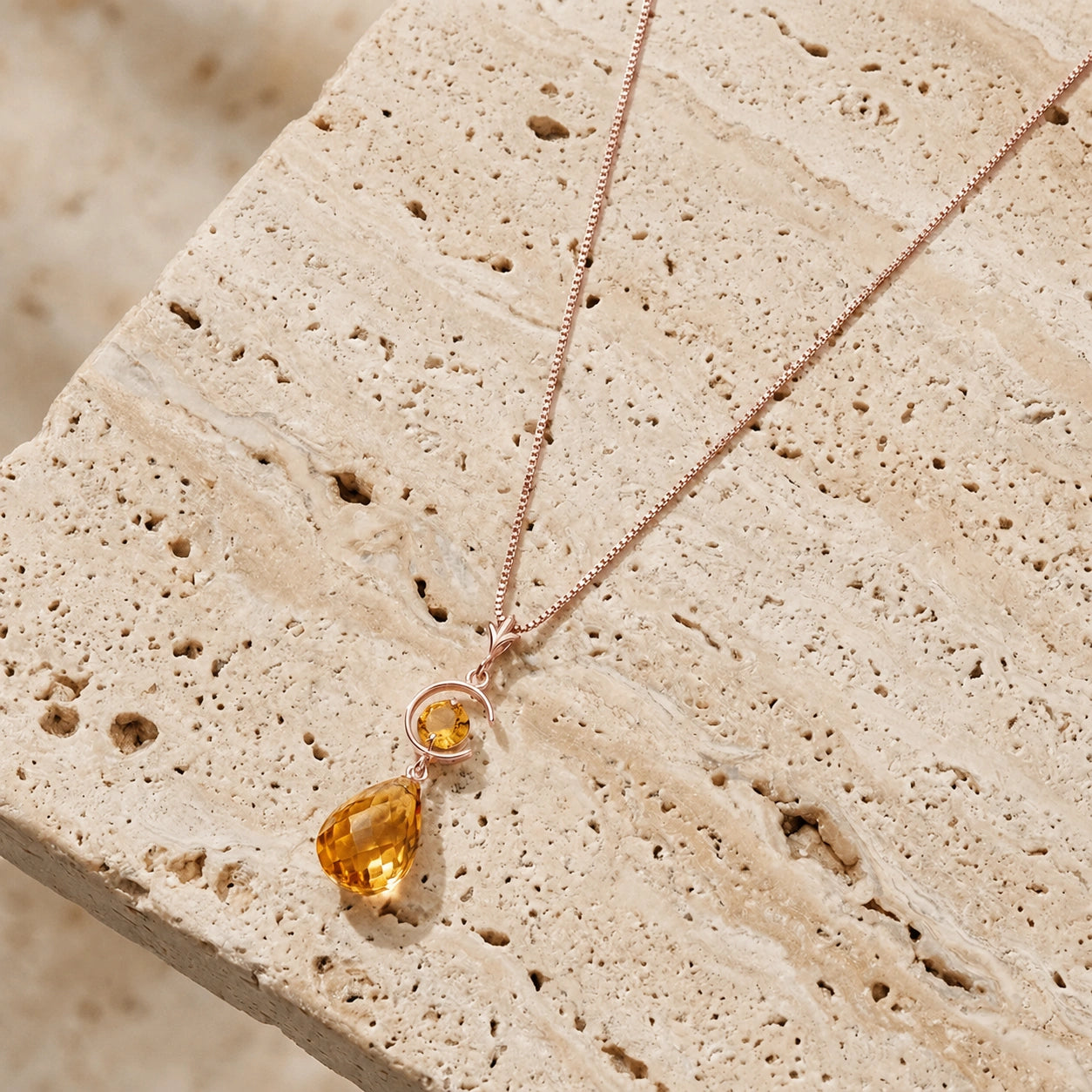 Rose Gold Citrine — Ferdinanda