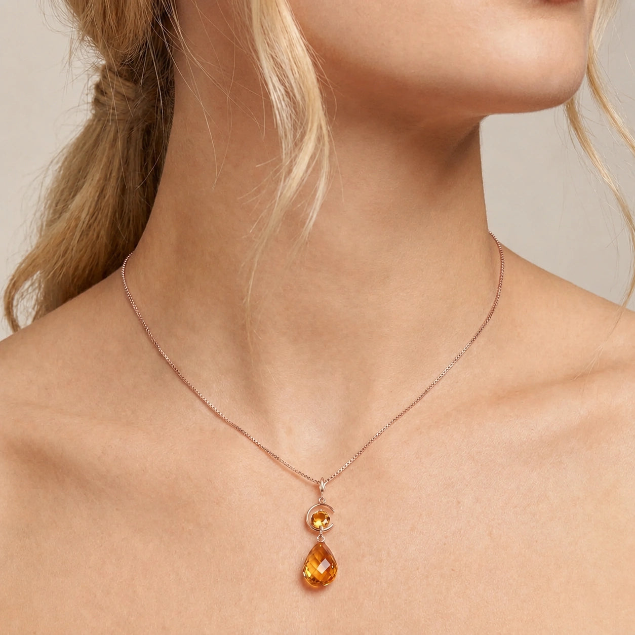Rose Gold Citrine — Ferdinanda