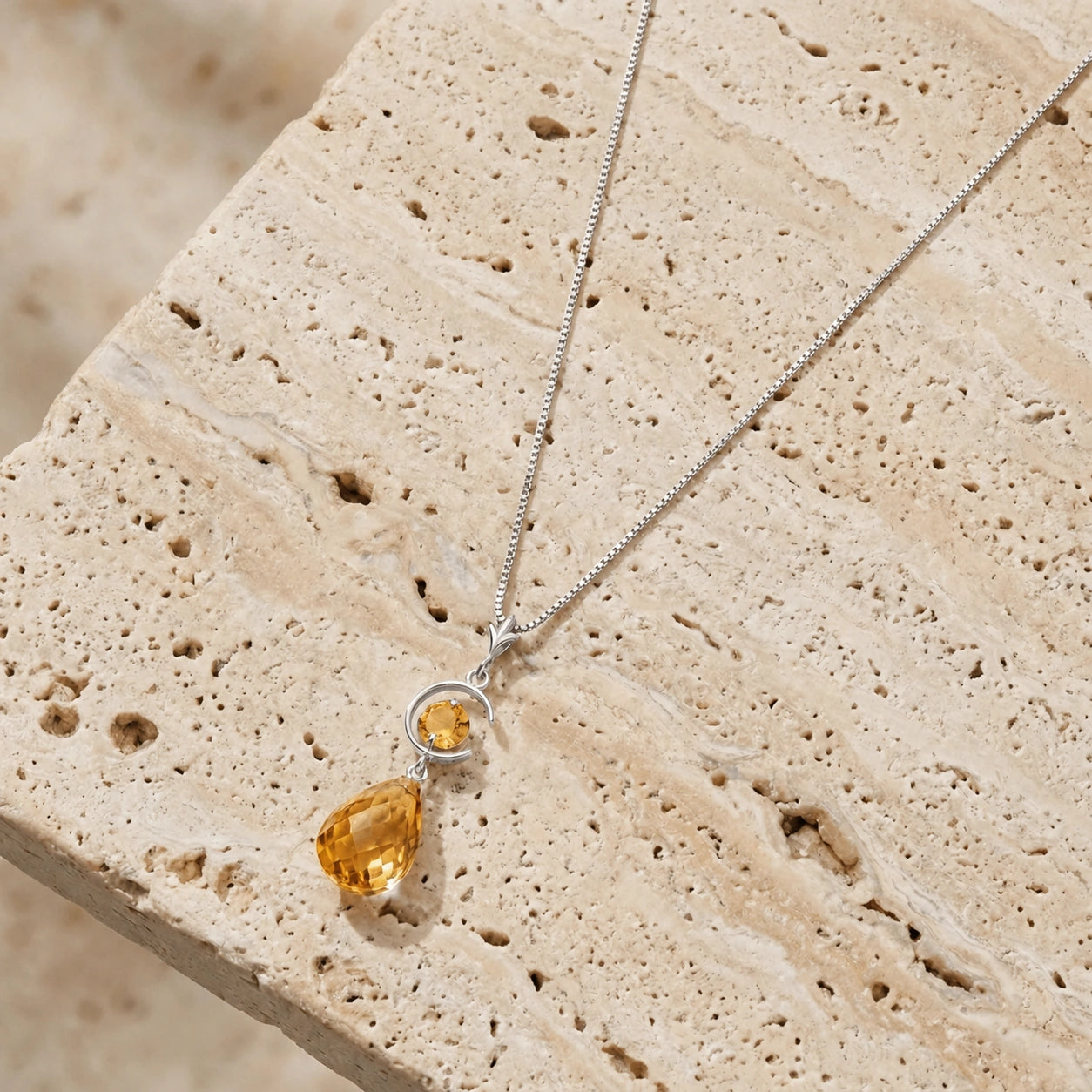 White Gold Citrine — Ferdinanda