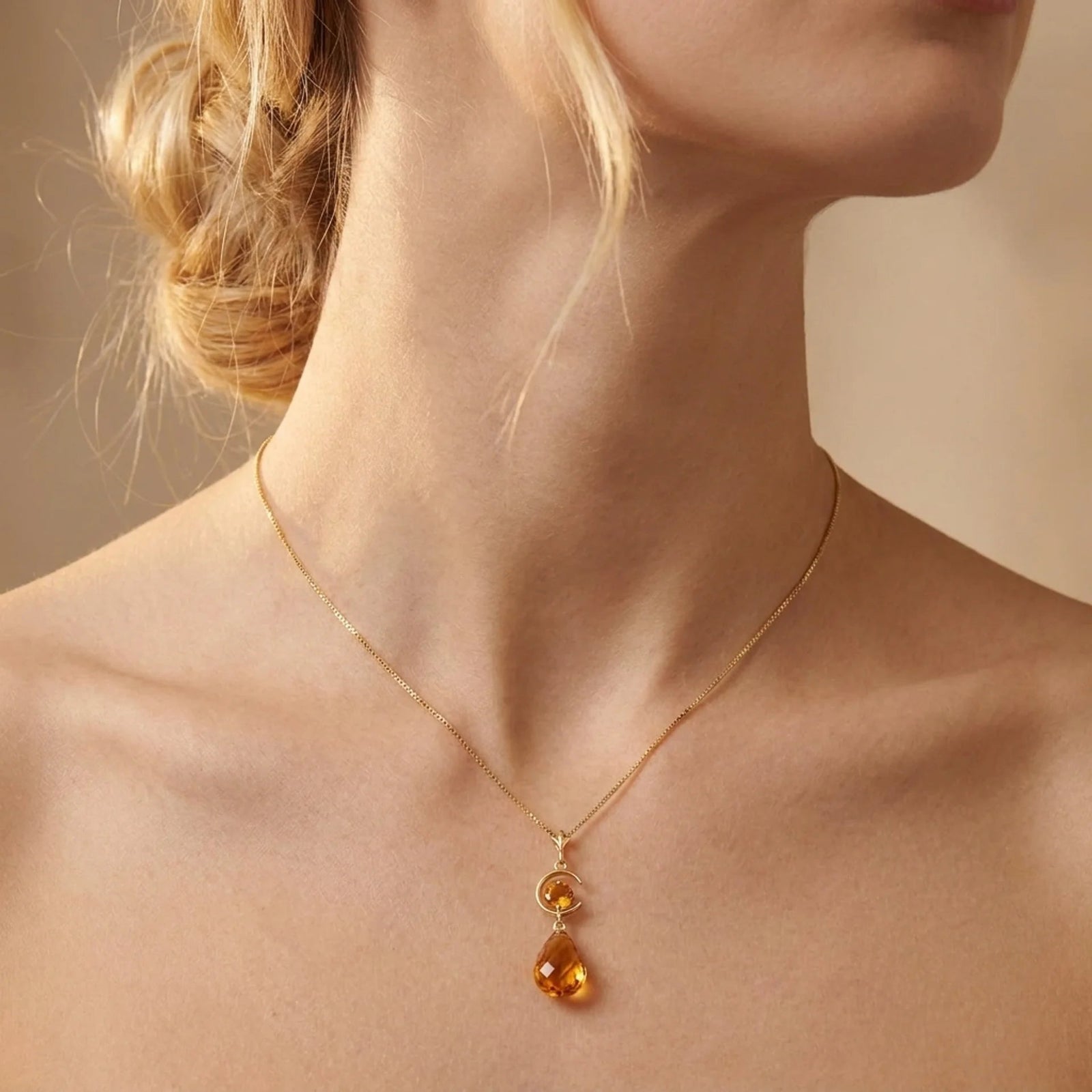 Yellow Gold Citrine — Ferdinanda