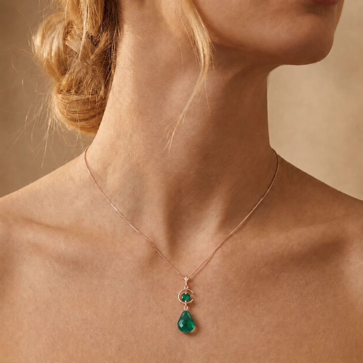 Rose Gold Emerald — Ferdinanda