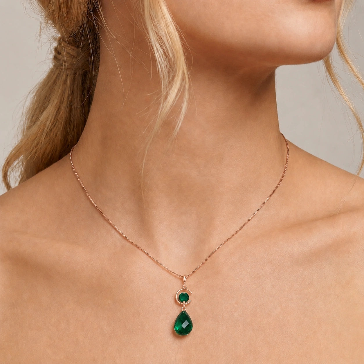 Rose Gold Emerald — Ferdinanda