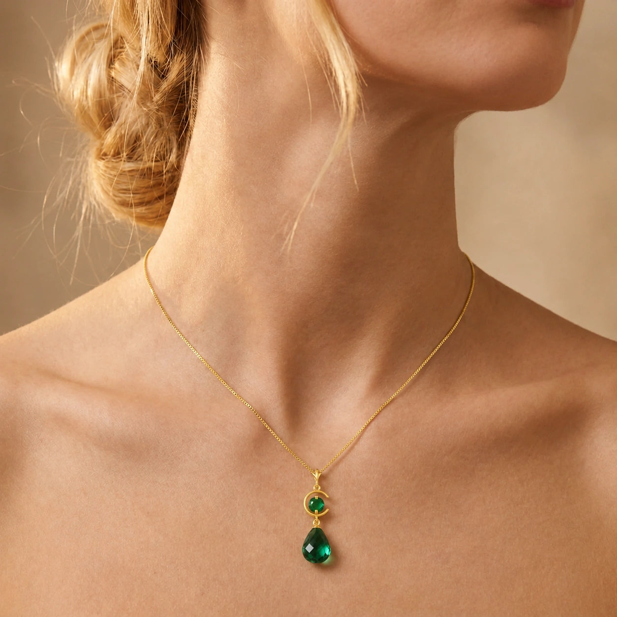 Yellow Gold Emerald — Ferdinanda