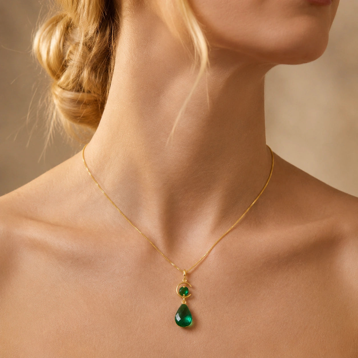 Yellow Gold Emerald — Ferdinanda