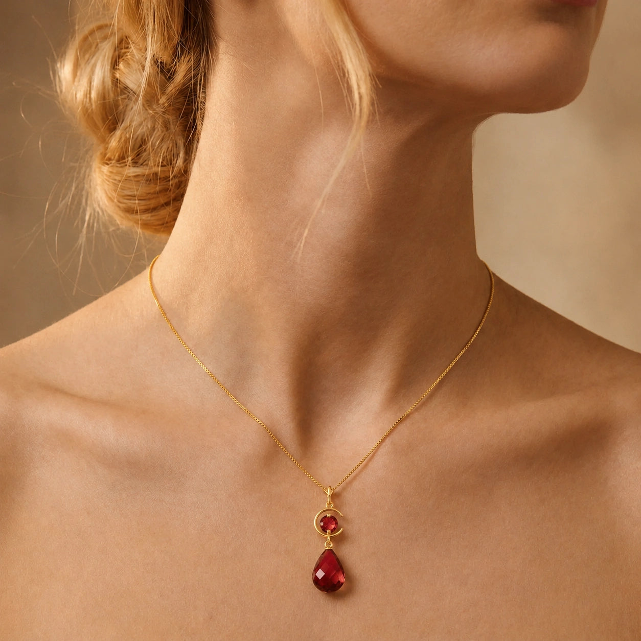 Yellow Gold Ruby — Ferdinanda