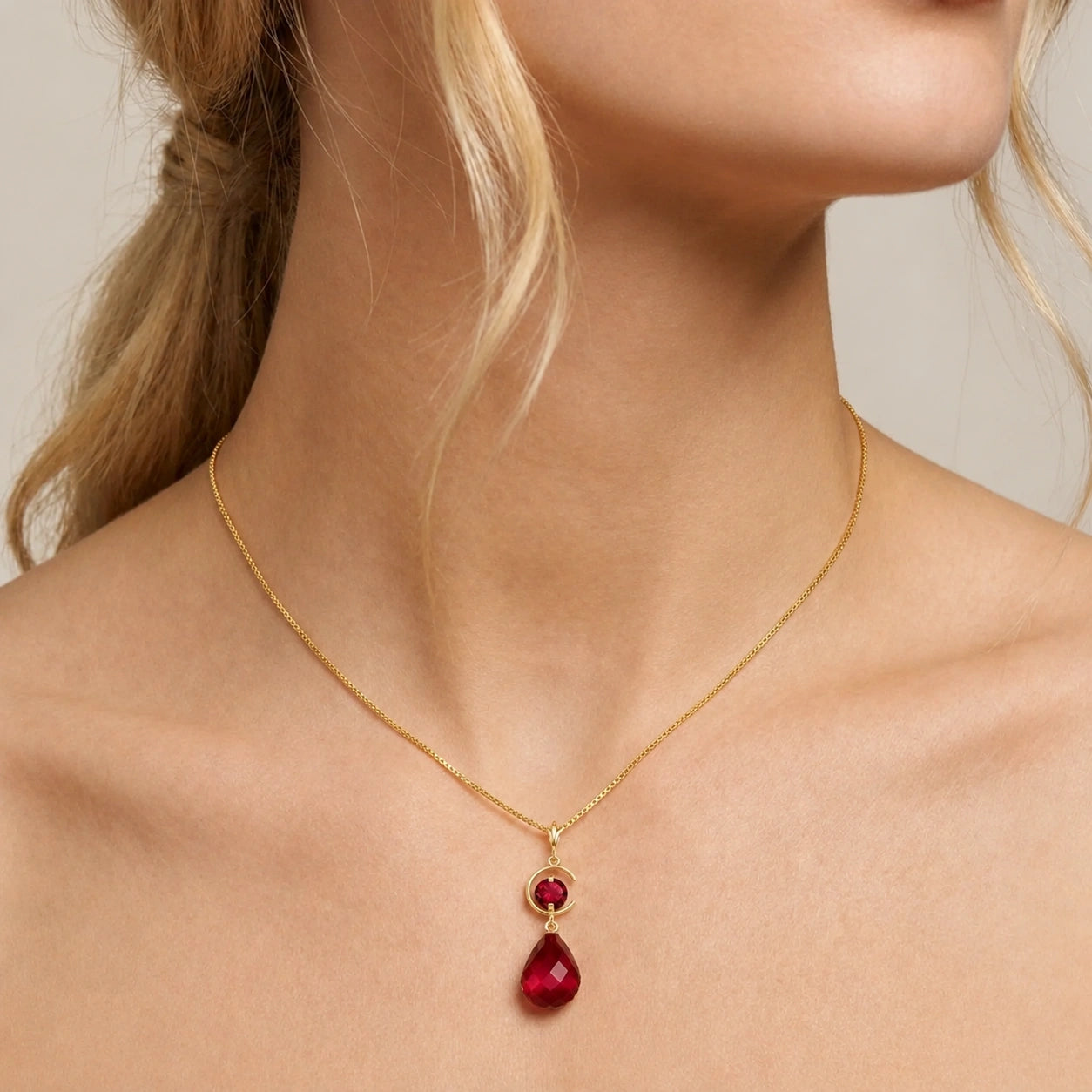 Yellow Gold Ruby — Ferdinanda