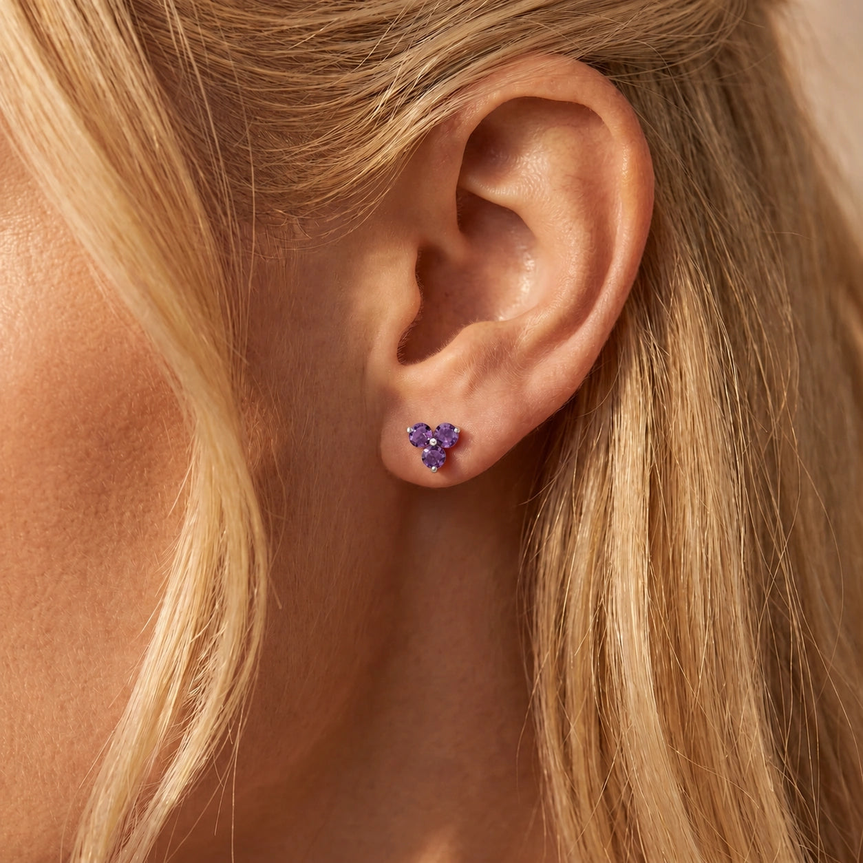 White Gold Amethyst — Mariaaspasia