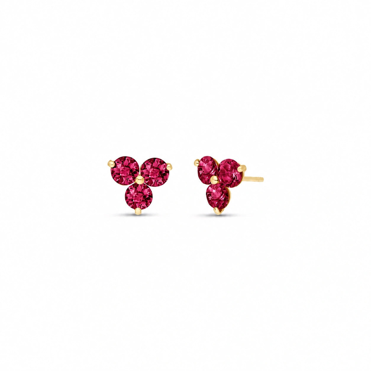 Yellow Gold Ruby — Mariaaspasia