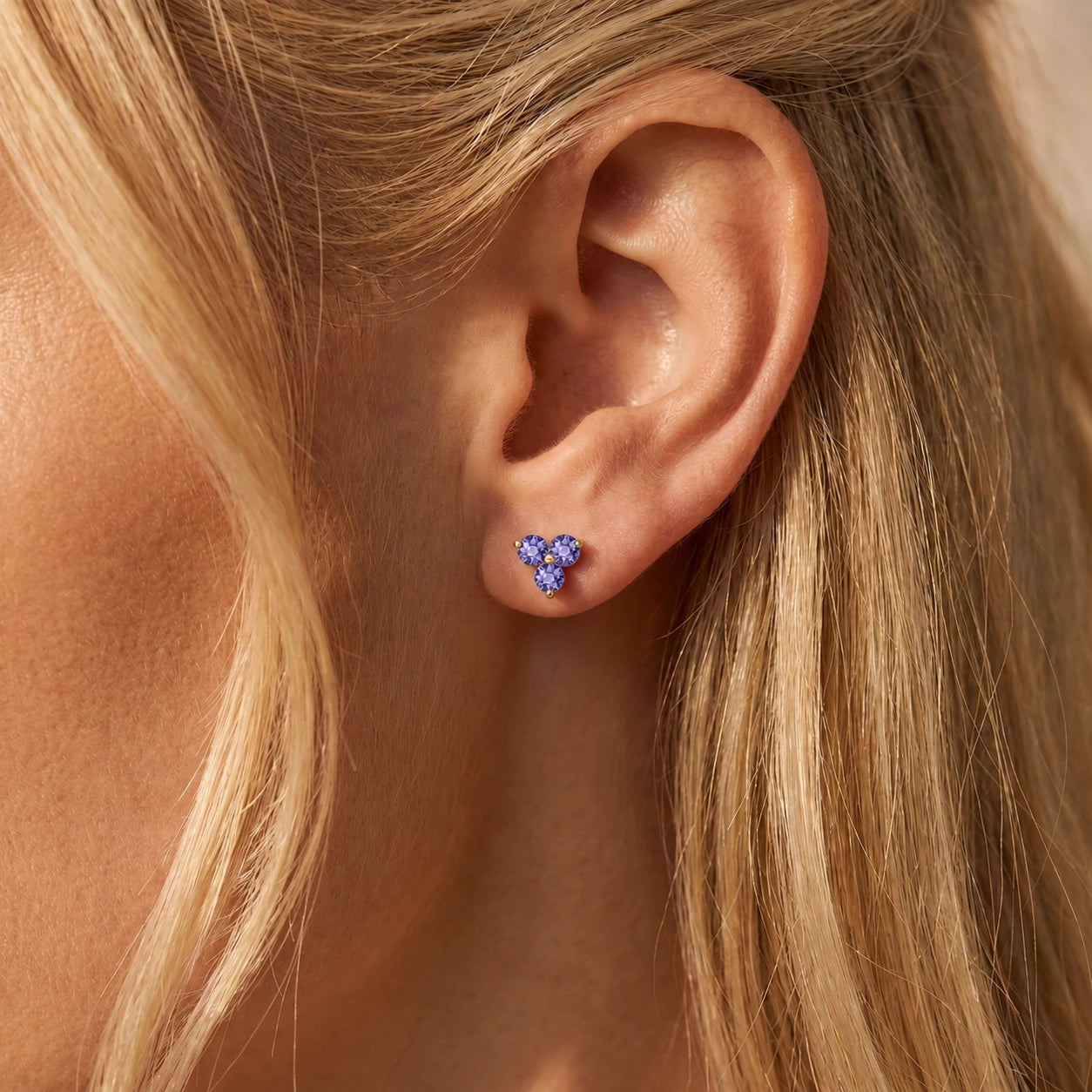 Yellow Gold Tanzanite — Mariaaspasia