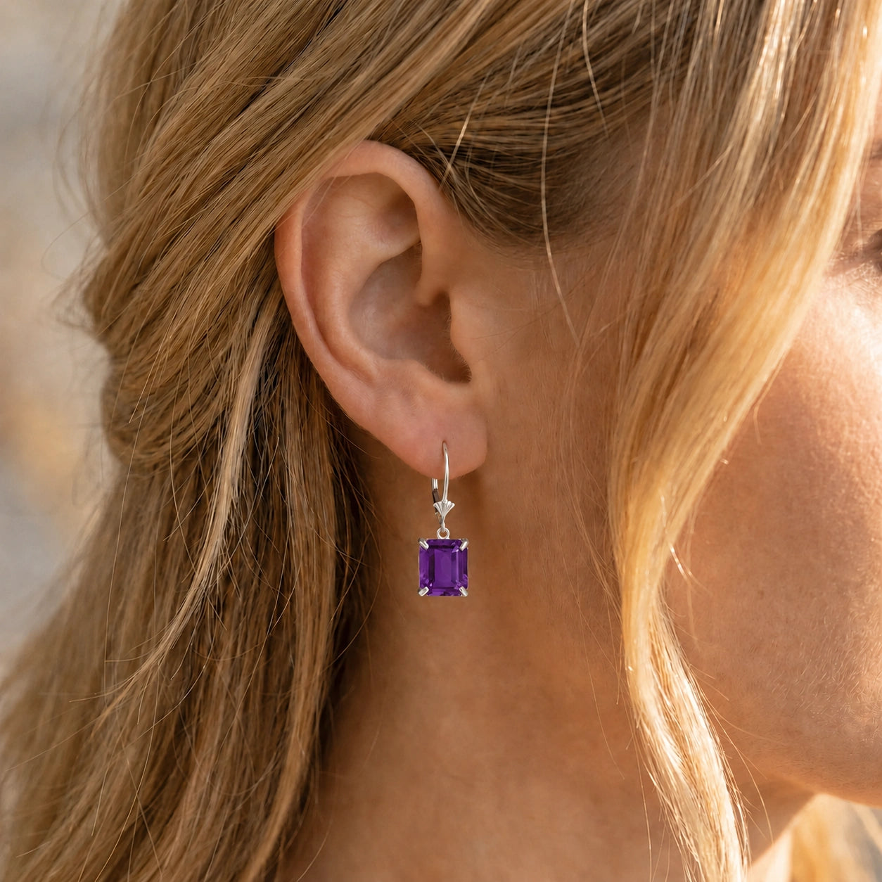 White Gold Amethyst — Fioralisa