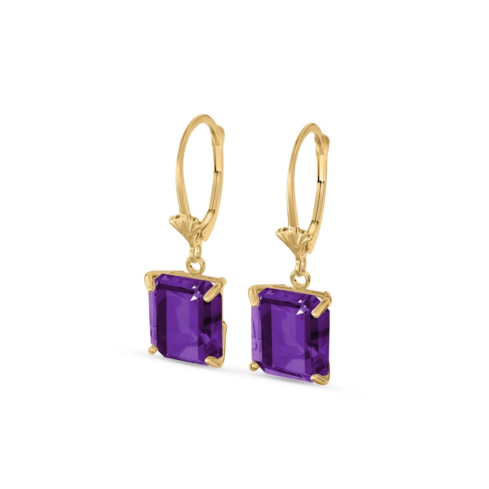 Yellow Gold Amethyst — Fioralisa