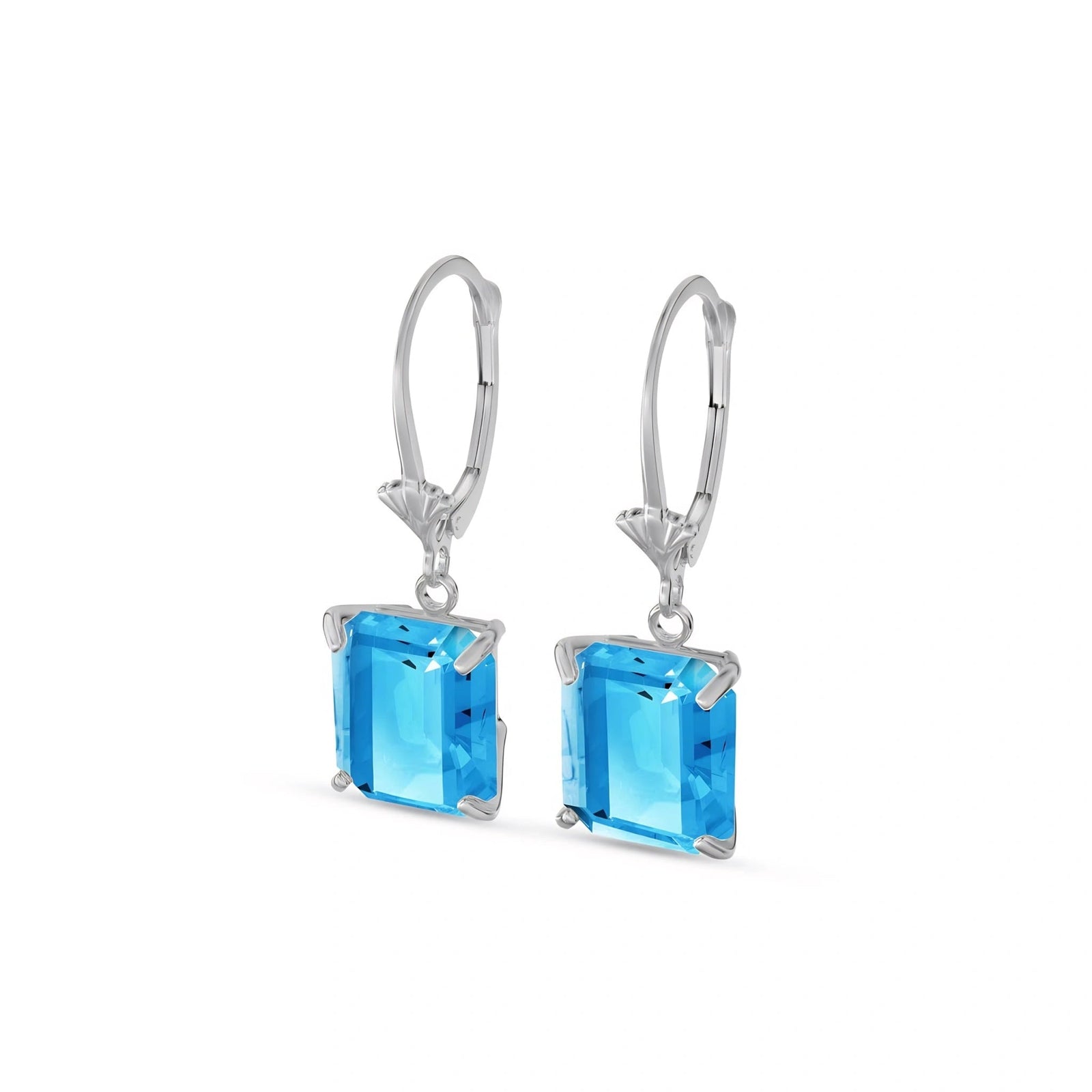 White Gold Blue Topaz — Fioralisa