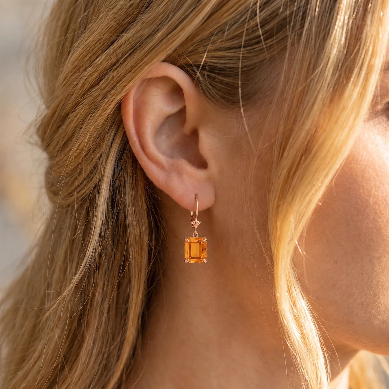 Rose Gold Citrine — Fioralisa