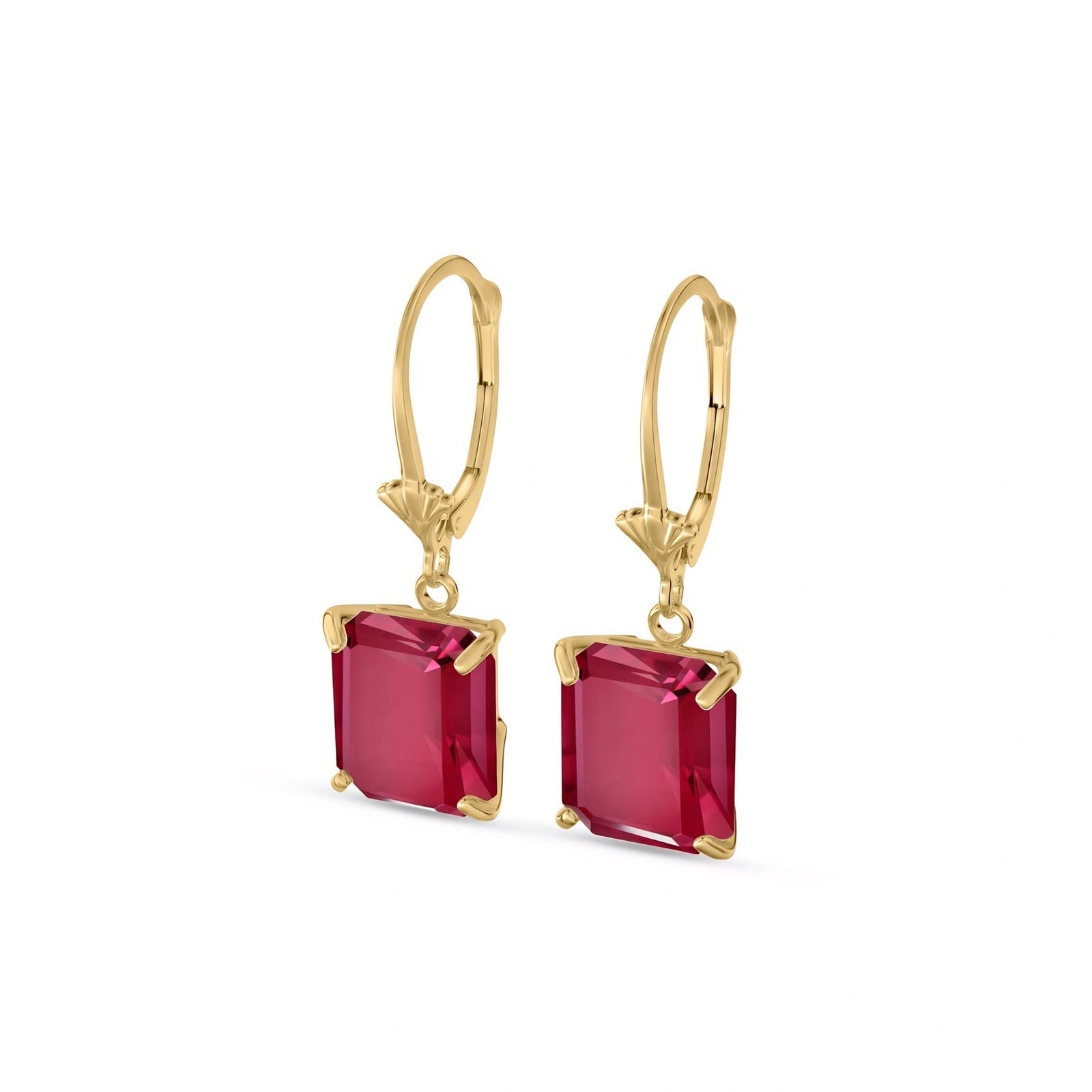 Yellow Gold Ruby — Fioralisa