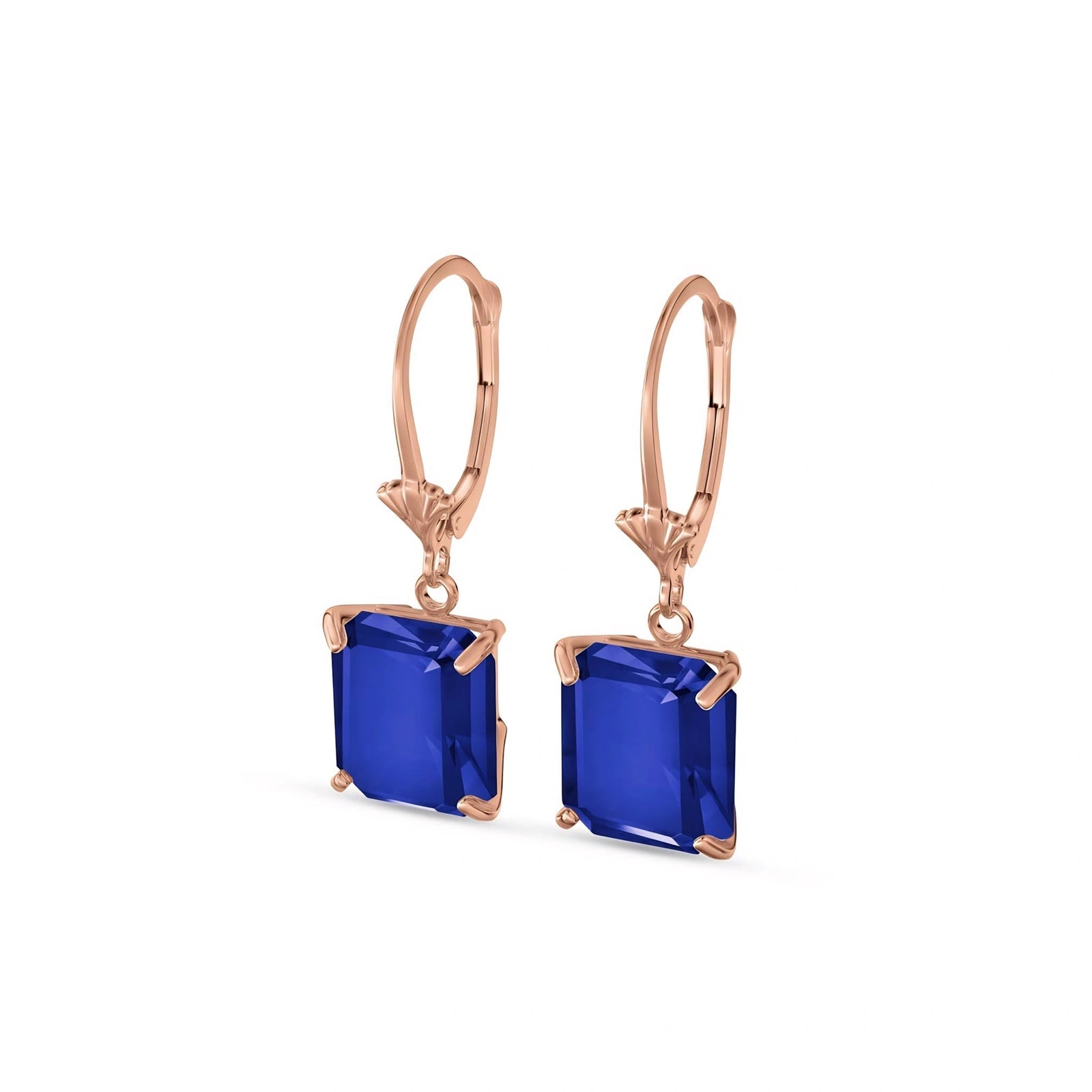 Rose Gold Sapphire & Emerald — Fioralisa
