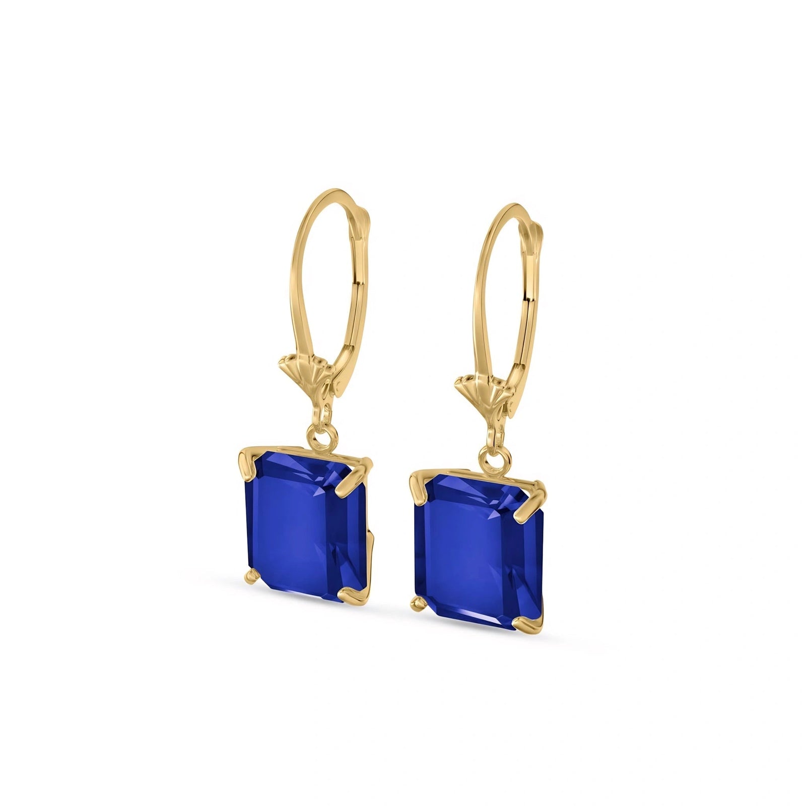 Yellow Gold Sapphire & Emerald — Fioralisa